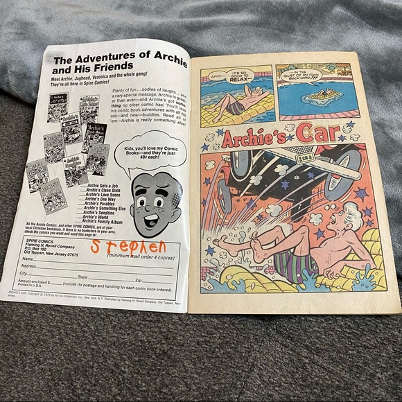 Vintage 1979 Spire Christian Comics “Archie’s Car” by Al Hartley - Picture 11 of 11